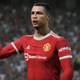 Ronaldo looks awkward in a screenshot taken from the official Konami trailer.